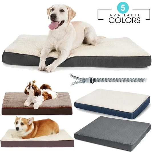 ComfyNest Plush Memory Foam Pet Bed