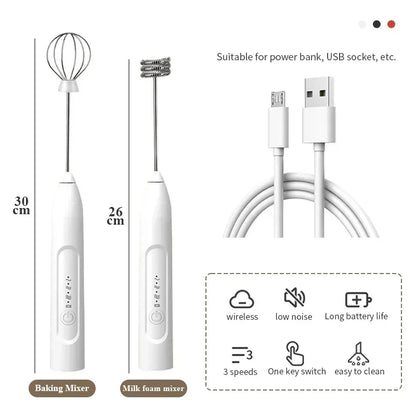 PowerFroth Electric Mixer & Coffee Stirrer